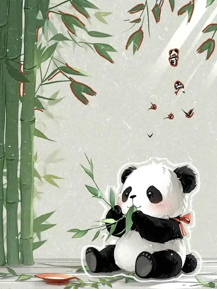 Hình cute chibi gấu khiến tim bạn tan chảy