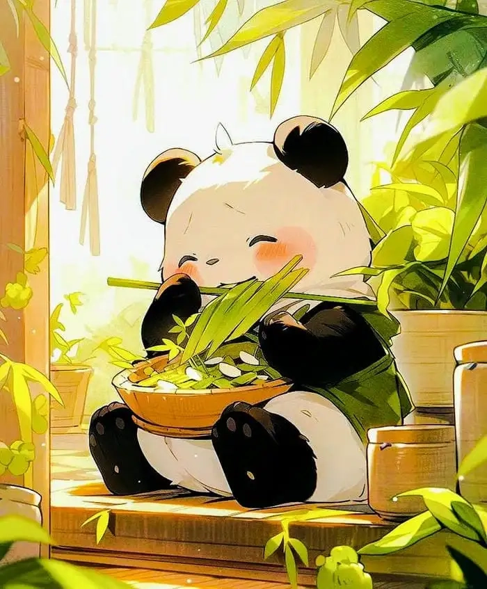 Ảnh gấu chibi cute gây thương nhớ ngập tràn