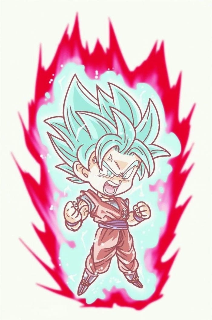 Vẽ Goku chibi dễ dàng với các bước đơn giản