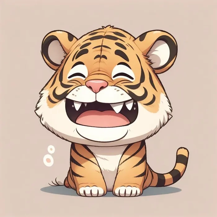 Cách vẽ hổ chibi dễ hơn tưởng tượng