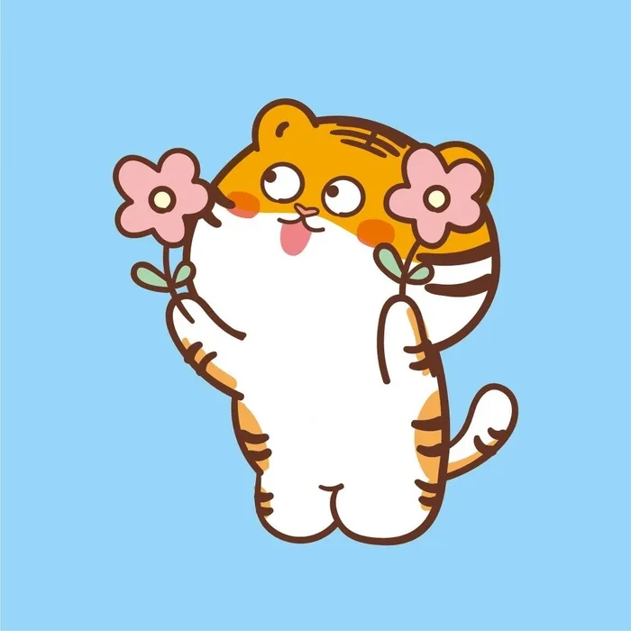 Ảnh hổ chibi cute cực phẩm đáng yêu