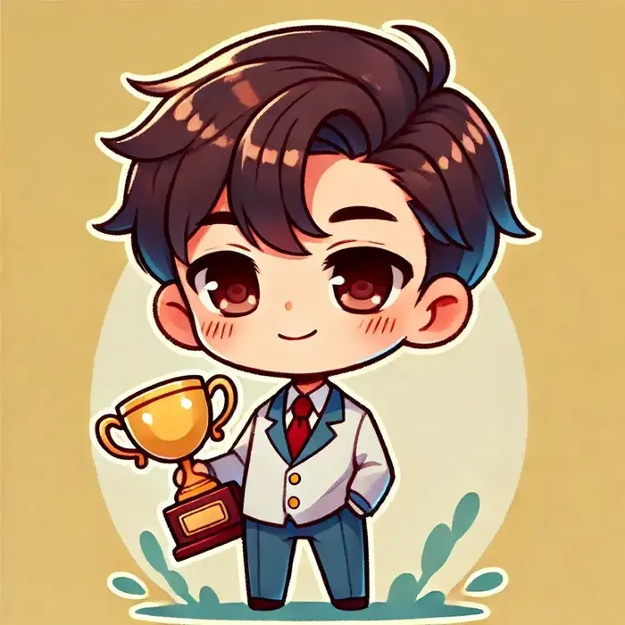 Ảnh học sinh chibi tinh nghịch nhưng rất dễ mến