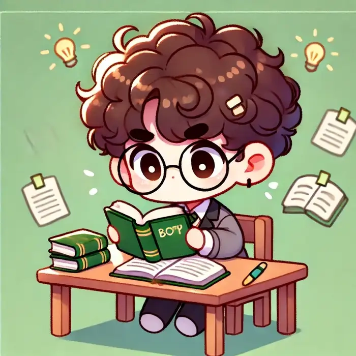 Học sinh chibi cute tỏa sáng trong thế giới nhỏ
