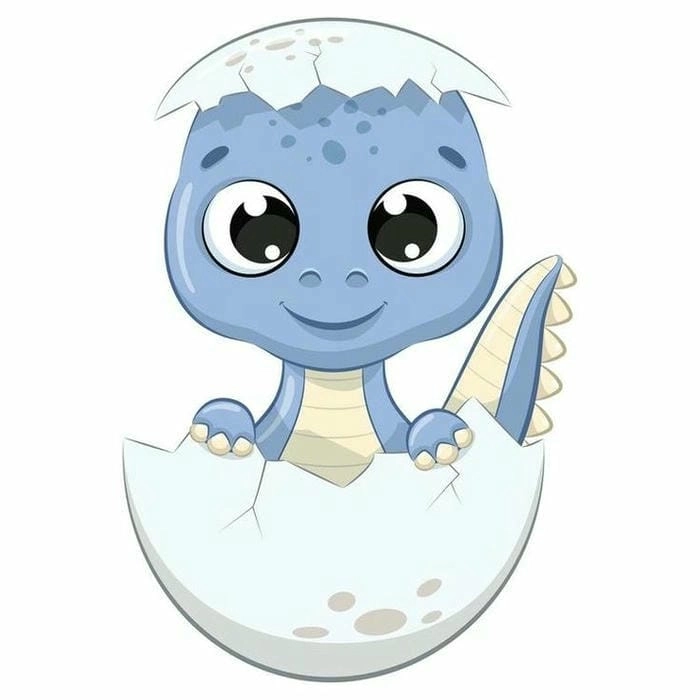 Khủng long chibi đáng yêu khiến ai cũng muốn ôm