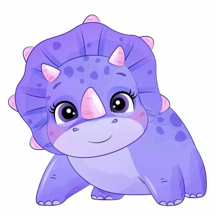 Vẽ khủng long chibi cực dễ ai cũng làm được