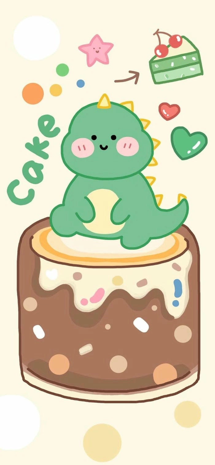Cách vẽ khủng long chibi cho người mới học