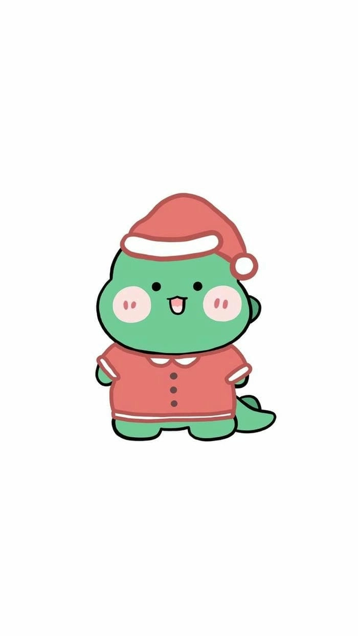 Con khủng long chibi nhỏ xíu mà đáng yêu