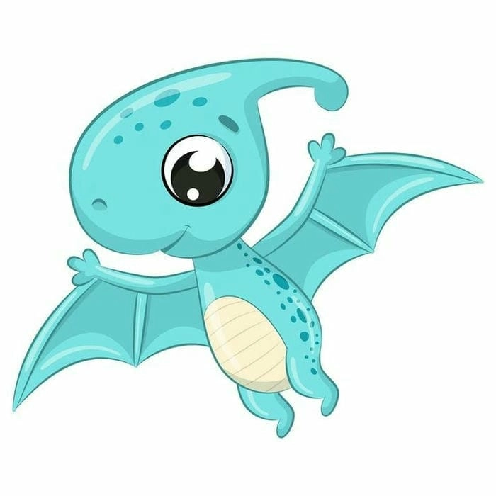 Hình ảnh khủng long chibi gây sốt mạng xã hội