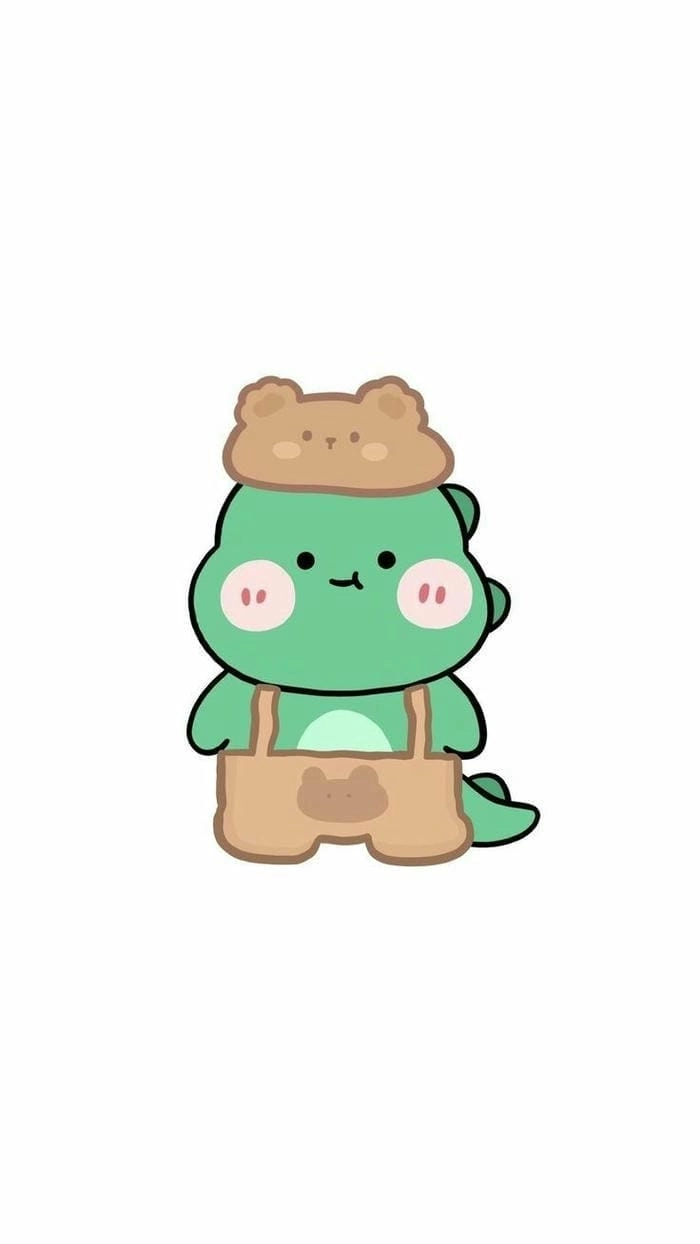 Vẽ khủng long chibi đơn giản mà cực chất