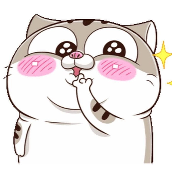 Cute mèo chibi siêu cấp đáng yêu mê ly