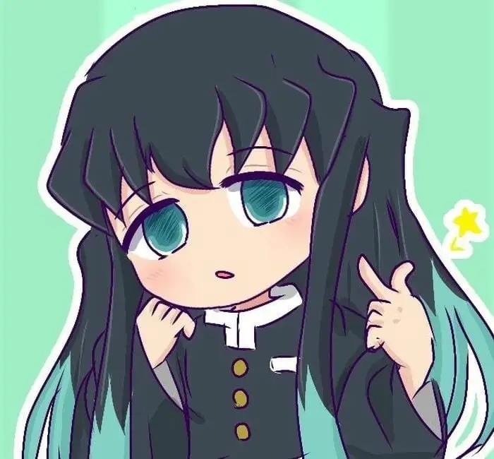 Ảnh Muichirou chibi thu hút ngay từ cái nhìn