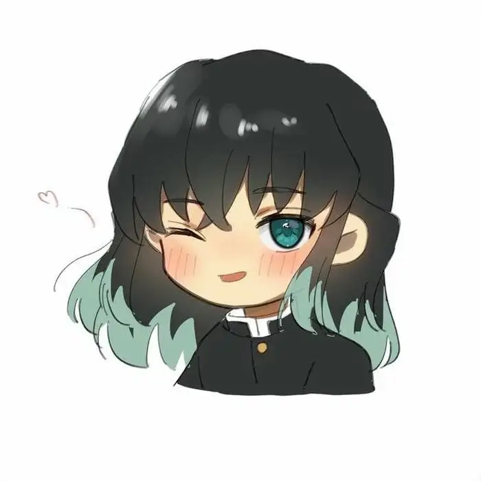Hình Muichirou chibi cute được chia sẻ rầm rộ