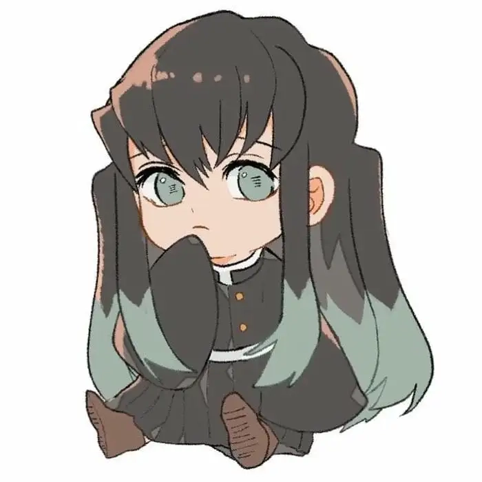 Tokitou Muichirou chibi đầy cảm xúc và sinh động