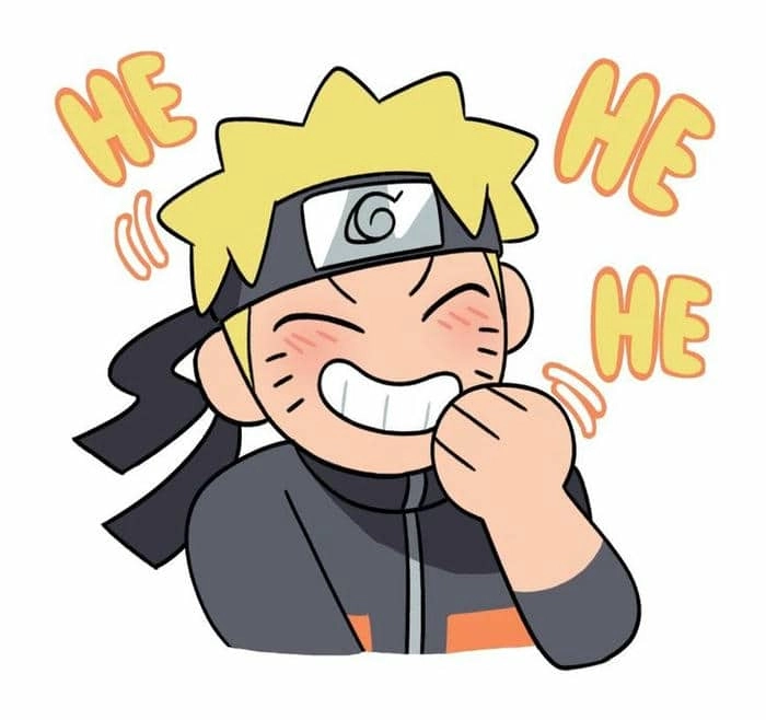 Hình Naruto chibi từng biểu cảm đều chạm đến trái tim