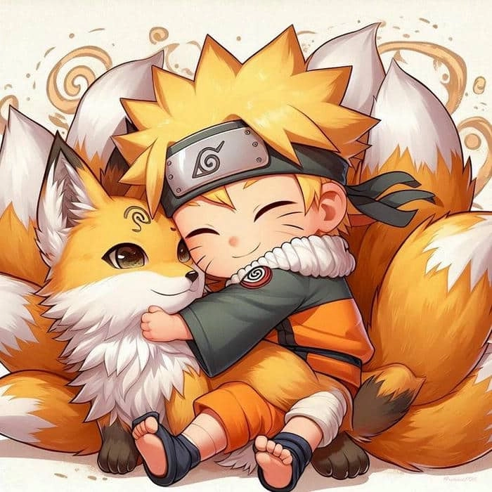Hình ảnh Naruto chibi sắc màu sinh động như bước ra anime