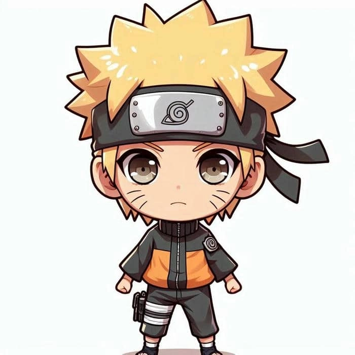 Avatar Naruto chibi nhìn nhỏ mà có võ cực kỳ bá đạo