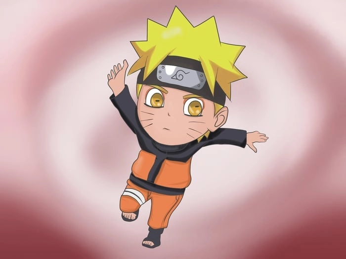 Chibi Naruto nhỏ nhắn nhưng mạnh mẽ vô cùng