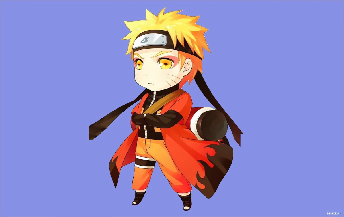 Vẽ Naruto chibi từng nét cọ đều tỏa ra khí chất Hokage