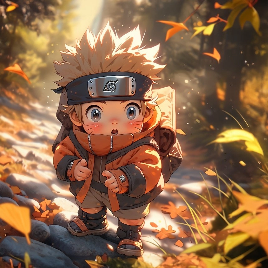 Naruto chibi cute không ai thoát khỏi sức hút đáng yêu
