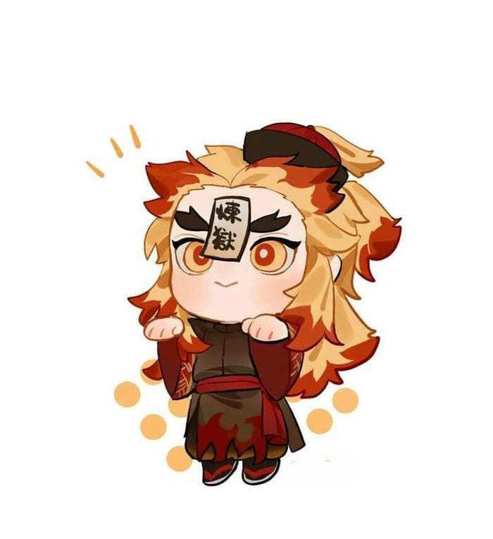Rengoku chibi cute đốn tim fan yêu truyện tranh