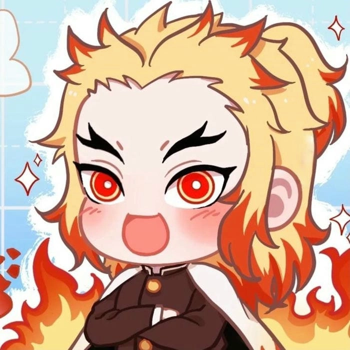 Rengoku vẽ tay đẹp mê mẩn từng chi tiết nhỏ