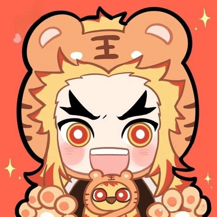 Chibi rengoku phong cách ngộ nghĩnh siêu đáng yêu