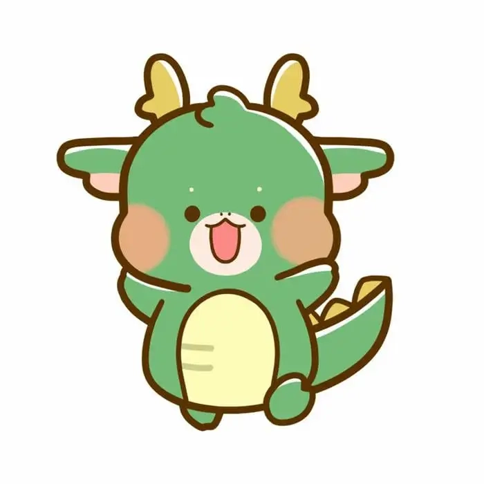Vẽ rồng chibi đơn giản cho những bạn yêu thích sự dễ thương