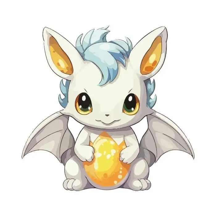 Rồng chibi vẽ con rồng cute rất phù hợp làm avatar