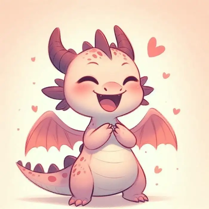 Vẽ rồng chibi cute đơn giản và dễ thực hiện cho mọi đối tượng