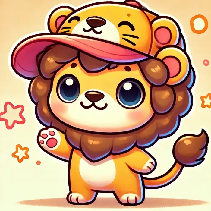 Vẽ cung sư tử chibi nữ thật xinh