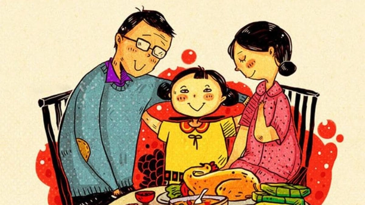 Hình Chibi Tết đáng yêu đón chào năm mới