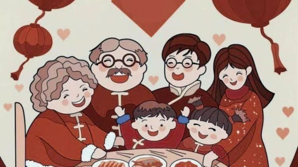 Chibi Ảnh Tết rực rỡ sắc xuân, đáng yêu vô cùng