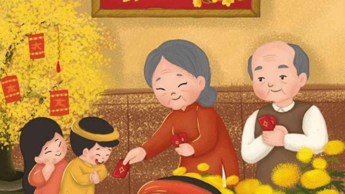 Hình Ảnh Tết Chibi ngập tràn niềm vui, yêu thương