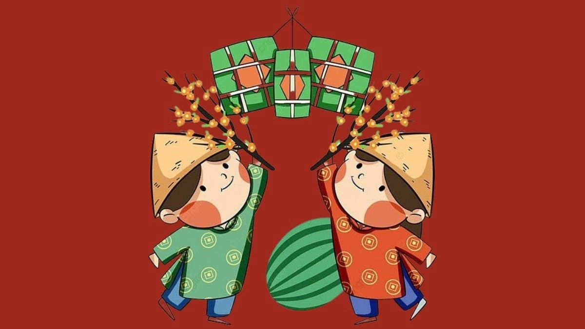 Chibi Chúc Tết mang đến những lời chúc tốt đẹp