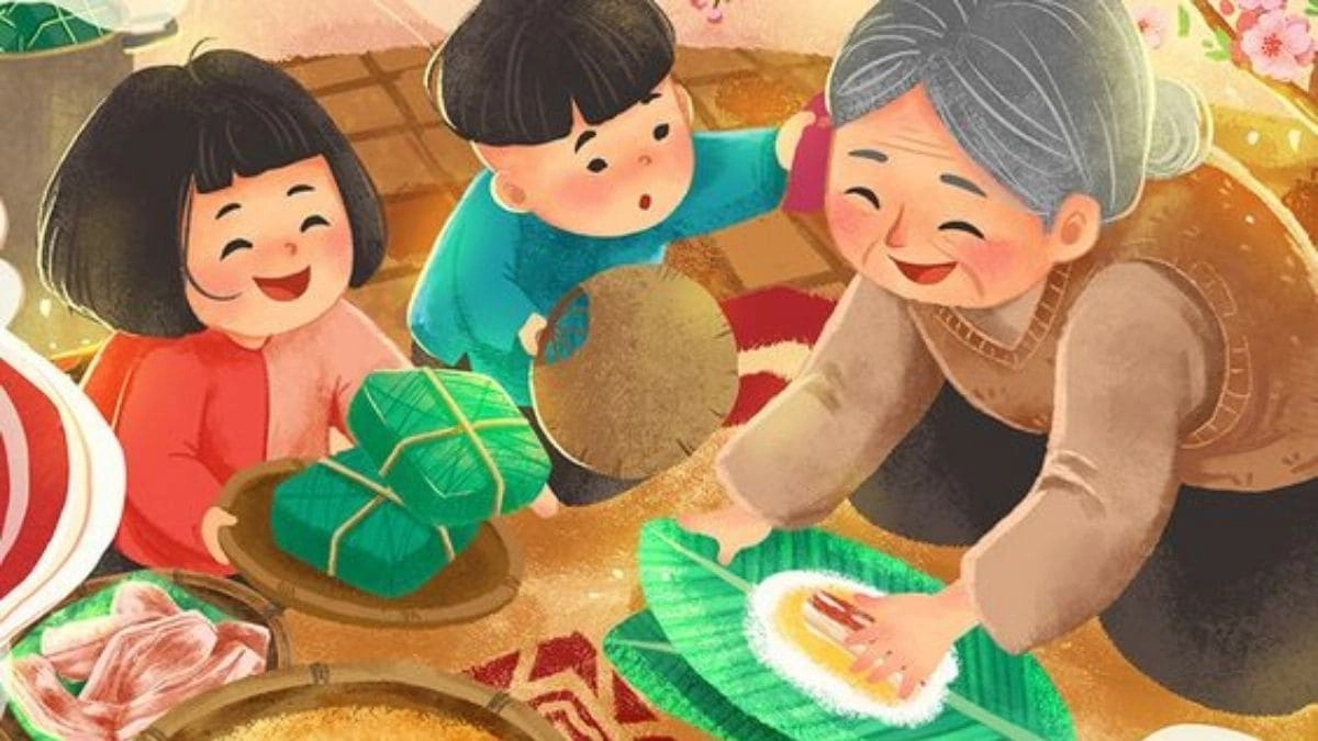 Chibi Cute Tết tạo nên một không gian ngọt ngào