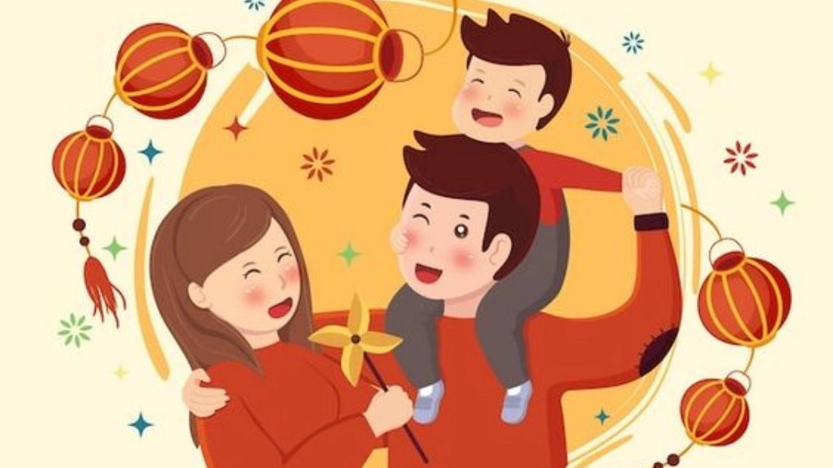 Ghép Hình Chibi Tết với nét vẽ đặc trưng