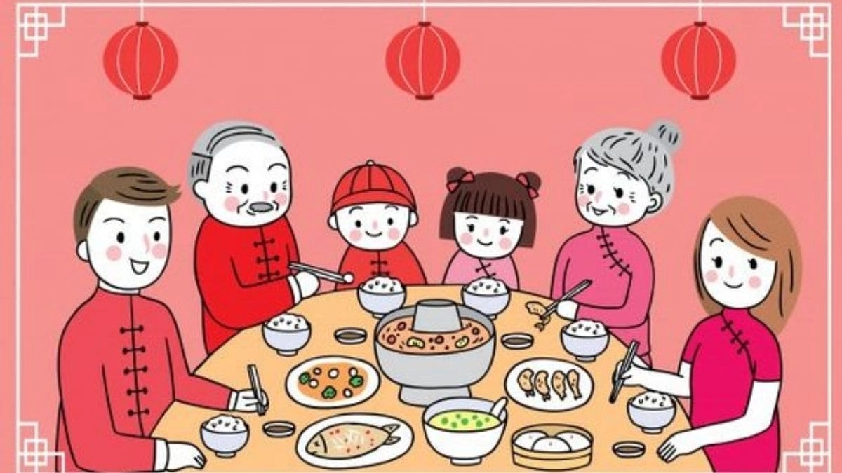Hình Chibi Ghép Mặt Tết cực kỳ dễ thương