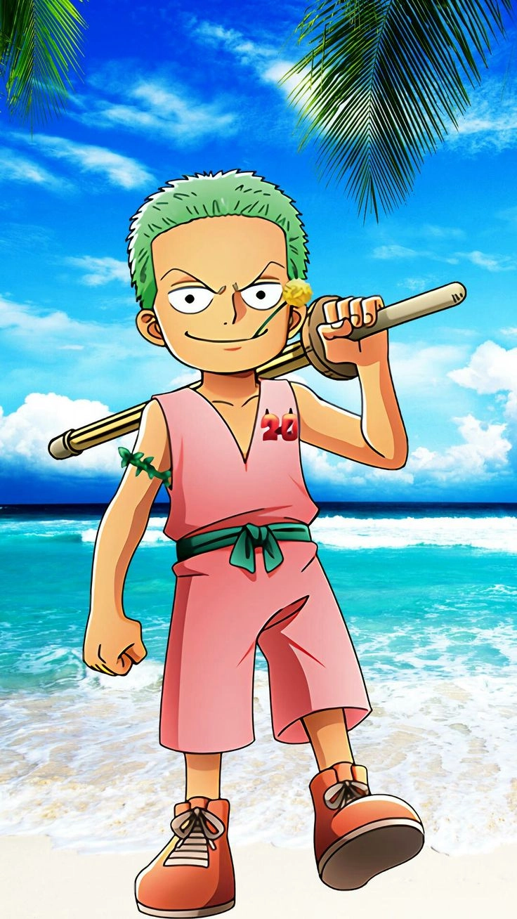 Zoro chibi ngầu chuẩn kiếm sĩ huyền thoại