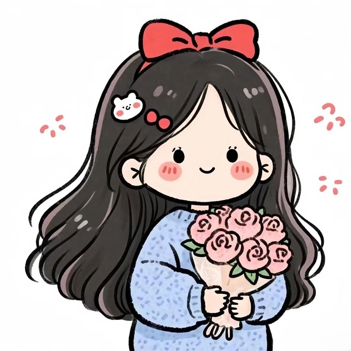 Hình ảnh chibi nữ cute siêu dễ thương và đáng yêu