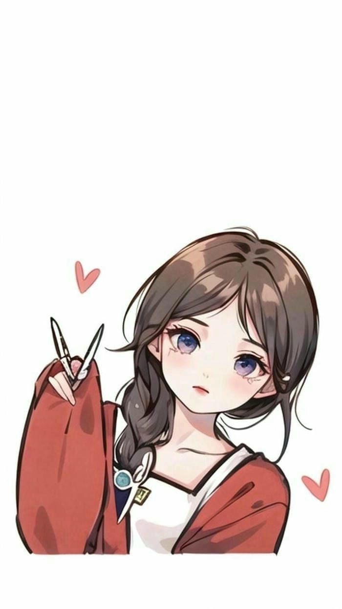 Hình chibi dễ thương nữ tạo cảm giác ngọt ngào