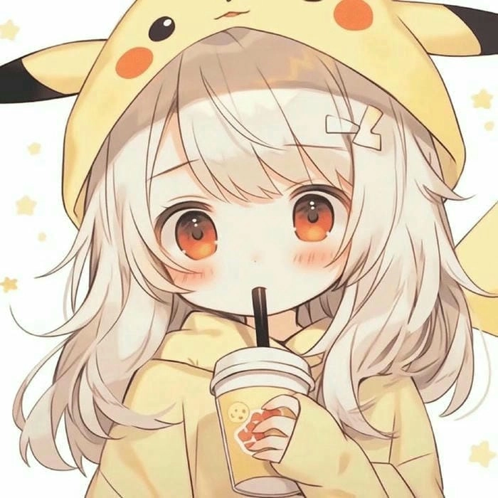 Hình cute chibi nữ thể hiện phong cách cá tính