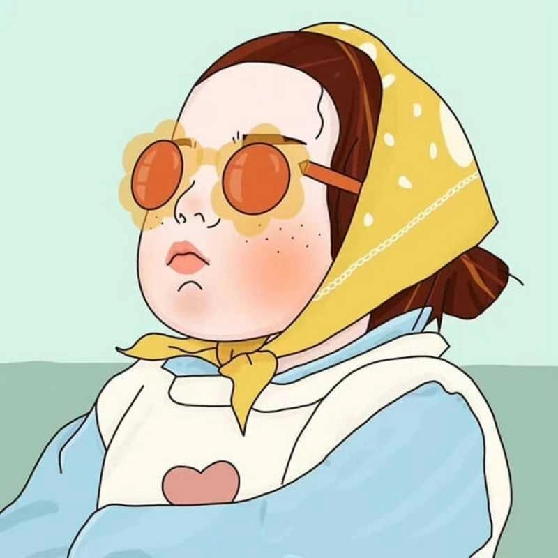 Chibi cute girl avatar ảnh anime thu hút ánh nhìn