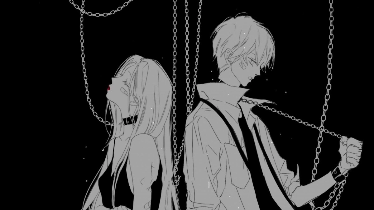 Hình anime cặp siêu đáng yêu