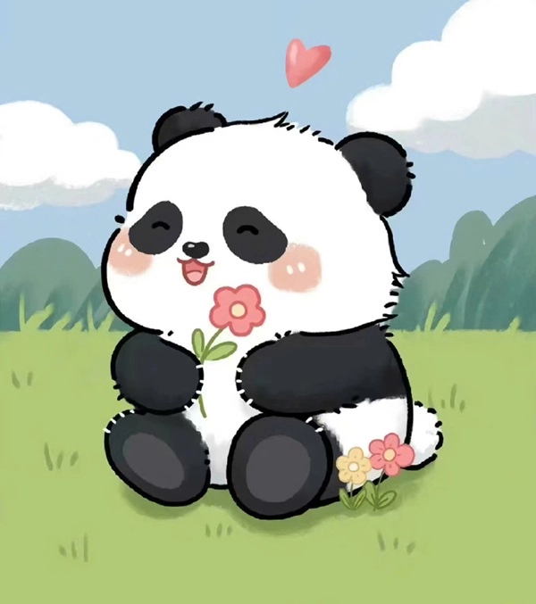 Gấu avatar cute dành cho hội bạn thân