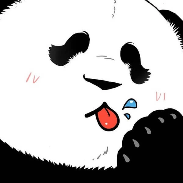 Avatar gấu trúc cute mềm mại đáng yêu