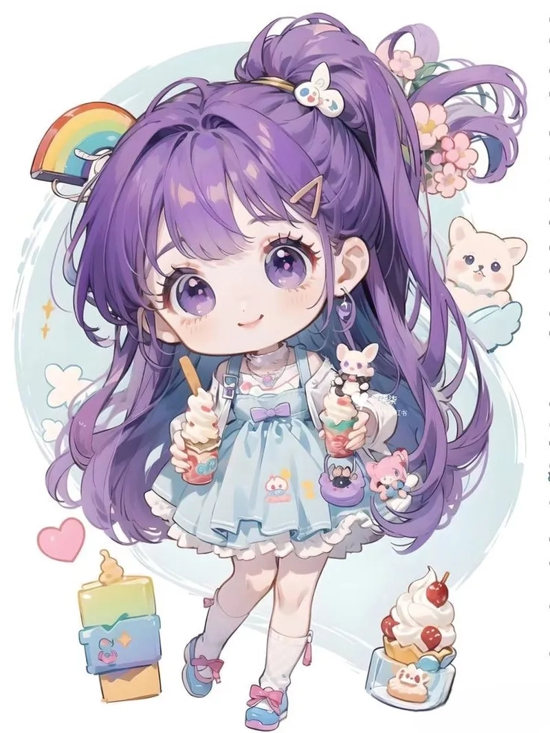 Ảnh tím đẹp với tông màu dịu mắt