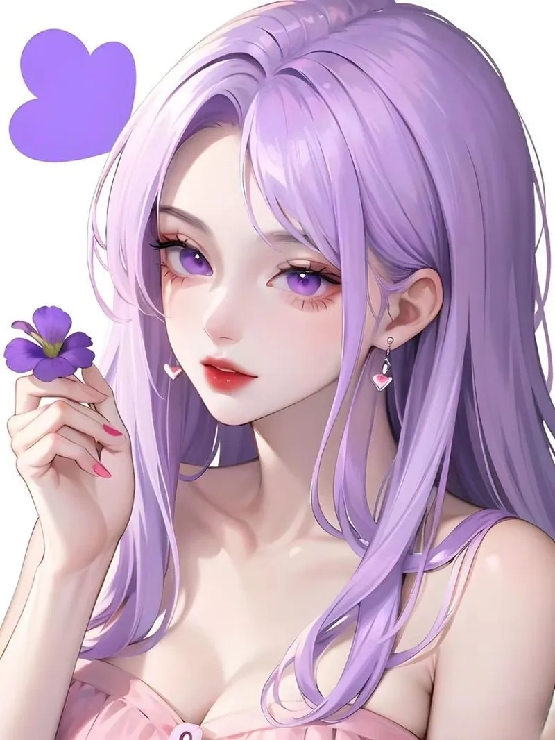 Ảnh đẹp màu tím đầy nghệ thuật