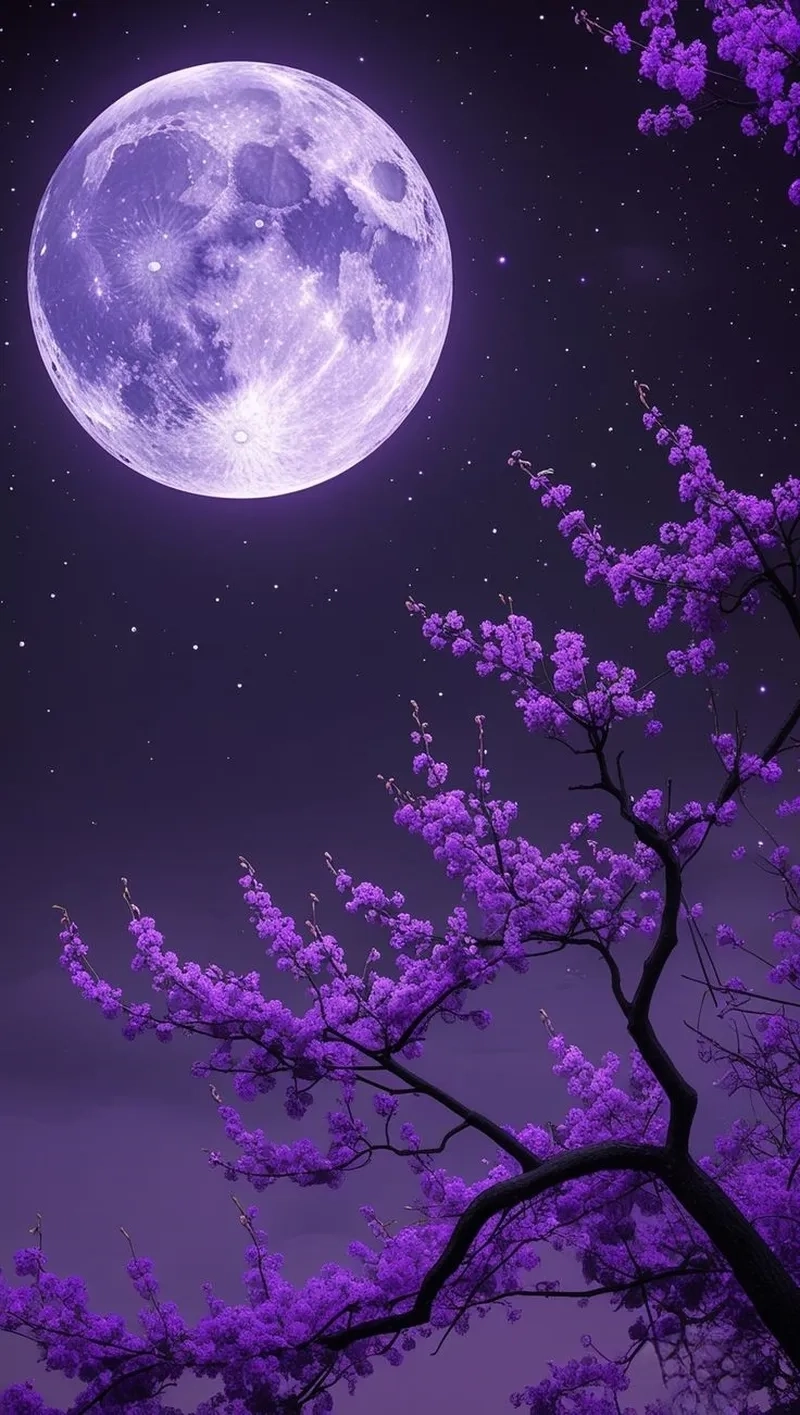 Hình ảnh màu tím nhất rực rỡ và thu hút