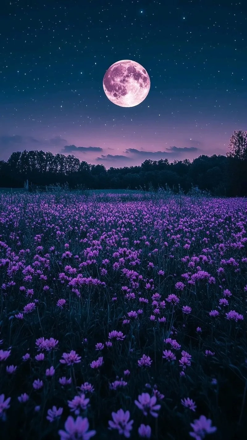 Hình ảnh tím đậm phong cách hiện đại