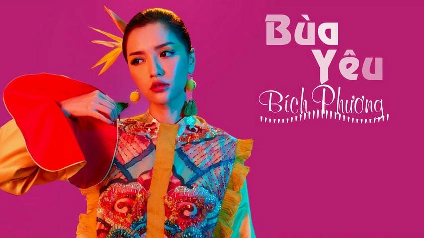 Nhạc Bùa yêu, một trong những ca khúc đáng yêu của Bích Phương